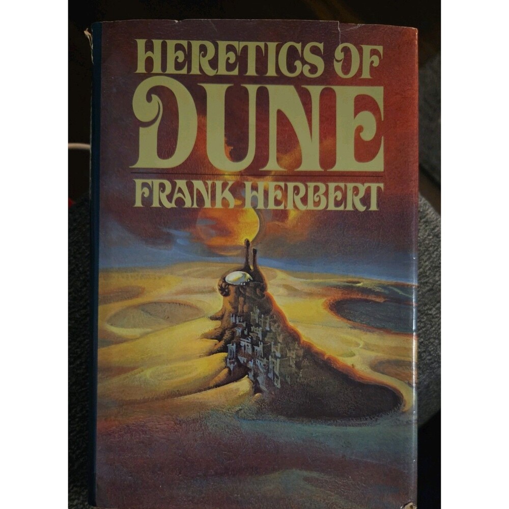 Heretics of Dune  Frank Herbert Hardcover DJ 1984 1st Edition Limited Edition